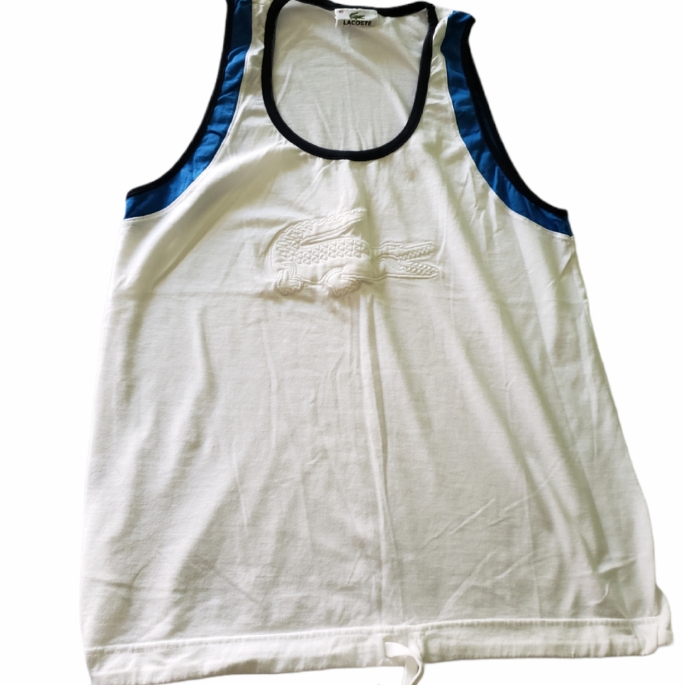 🌷Lacoste Sport woman's tank top cinched bottom